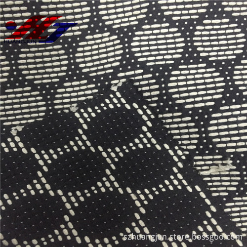 Polyester - cotton yarn - dyed Jacquard dots clothing fabrics